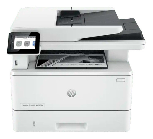 Impresora Multifuncion Hp Laserjet Pro 4103fdw Wifi