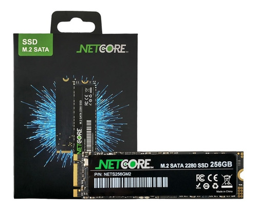 Ssd M.2 2280 256gb 3d Nand Netcore Sata 3 6gb/s