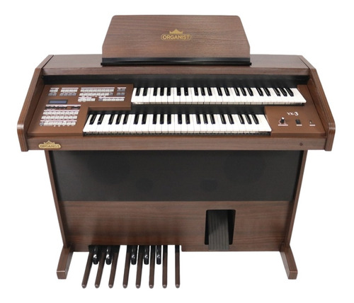 Órgão Eletrônico Tokai Organist Yx-3 Marrom