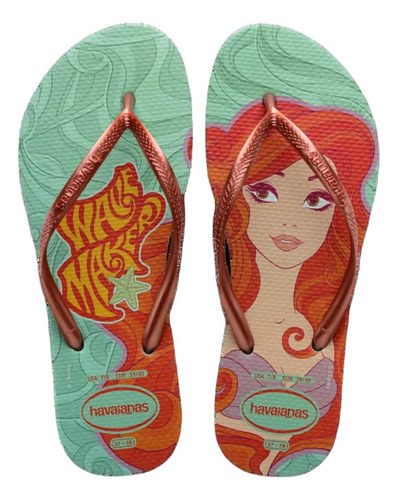 Ojotas Havaianas Slim Princesas Disney Asfl70