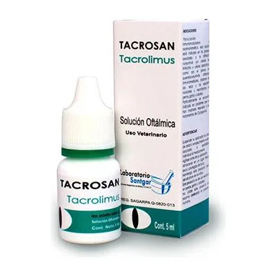 Tacrosan 5ml. Tacrolimus Santgar Gotas | Envío gratis
