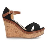 Sandalias Cuña Mujer - D14320009501