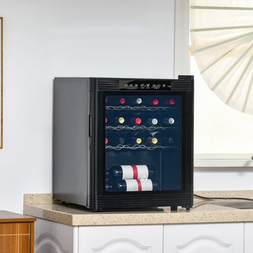 Refrigerador De Botellas De Vino De 24   Con Capacidad