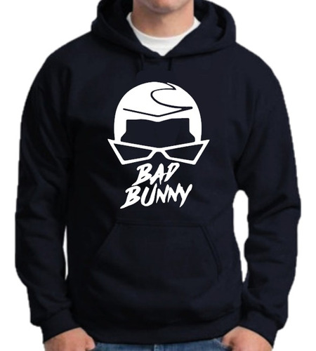 Buzo Canguro Hoodie  Rap Trap- Bad Bunny -unisex