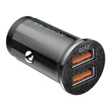 Cargador De Auto Dual Usb Con Carga Rápida 48w Kuulaa