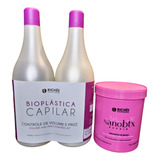 Kit Richee Alisado Bioplastica 1l + Richee Nanobtx 1kg