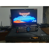 Dvd Player Tectoy Dvt-f251 Completo Usb Raridade C/10 Filmes