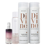 Brae Divine  250ml Beauty Sleep 100ml E So Fresh 150ml