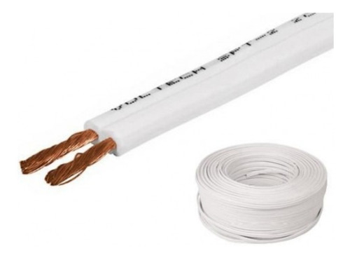 Cable Paralelo 2 X 0.50 Mm Argenplas Rollo 100 Mts Electrico