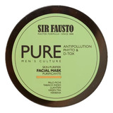 Sir Fausto Pure Facial Mask Dtox X 100 Ml Premium 