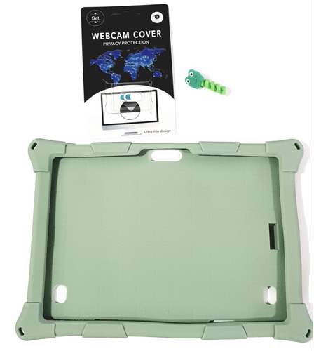 Funda Compatible Tablet Exo Wave 10 C/accesorios Color Verde