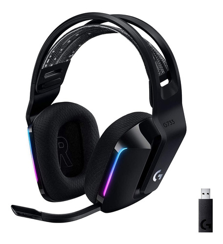 Audífonos Gamer Inalámbricos Logitech G Series G733 Blackrgb