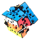 Cubo Rubik 3x3 Gear Engranajes Kungfu Speed Cube 
