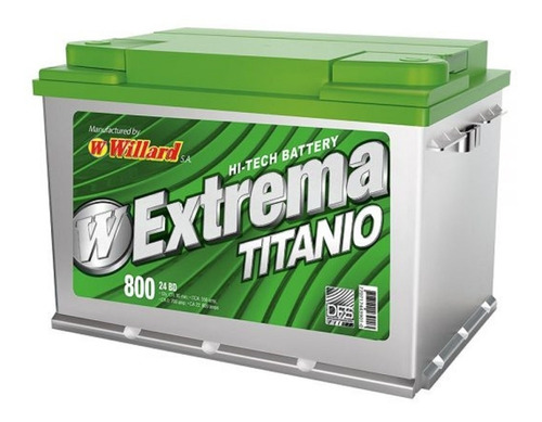 Batería  Extrema Titanio Para Volswagen Pointer 98-09