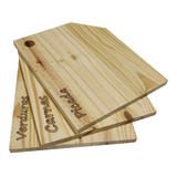 Tablas Cocina Para Picar Set X3 Verduras Carnes Picada