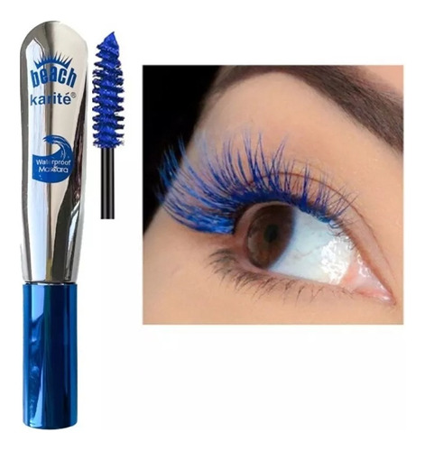 Mascara De Pestañas Volume False Lash Color Azul Karité