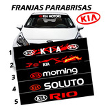  Vinilo Sticker Adhesivo Parasol Parabrisa Auto Kia