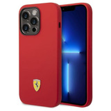 Funda Protector Ferrari Rojo Para iPhone 15 Pro Max 
