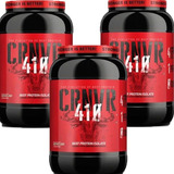 3x Beef Proteina Isolada Crnvr 410 - 876g (carnivor) 
