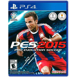 Pro Evolution Soccer 2015 Ps4 Pes Midia Fisica Original Play