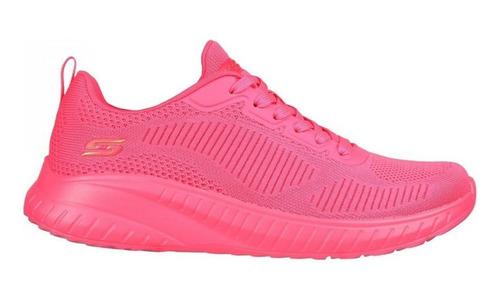 Tenis Skechers Bobs Mujer 117216 Rosa Comodo Ligero Correr