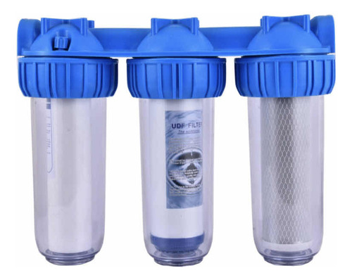 Filtro Agua Triple Anti Sarro Ablandador 10 PuLG  G1