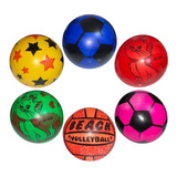 24 Pelota Plastico Colores Niños Fiesta Regalo Mayoreo