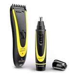 Combo Cortadora De Pelo Barba Afeitadora Trimmer Usb Gama