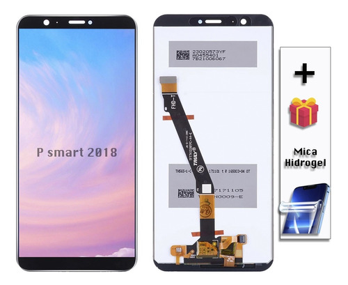 Pantalla Compatible Huawei P Smart 2018 + Mica Hidrogel