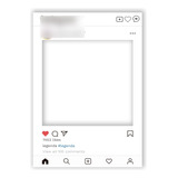 Placa Instagram Moldura P/ Fotos Personalizada 2022 85x120cm