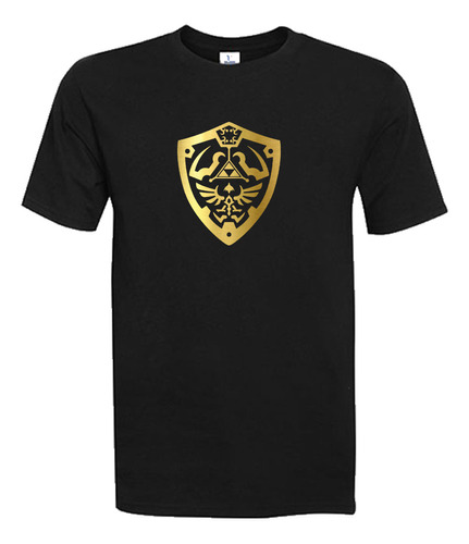 Polera Estampada Hylian Shield Zelda