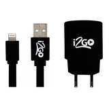 Tomada Usb 1 Saída + Cabo iPhone 6 E 7 I2go