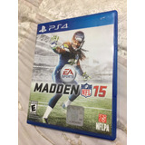Ps4 Ea Sports Madden Nfl 15 Video Juego