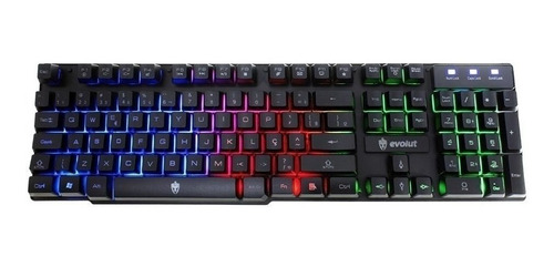 Teclado Gamer Barato Iluminado Led Hawke