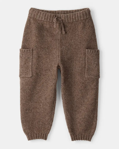 Pants De Punto Pull-on Café De Niño 2u043110 Carters®