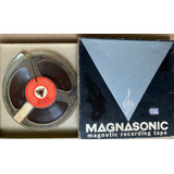 Rolo De Áudio Magnetic Antigo Usado Tape Gravador Profission