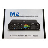 Motu M2 - Interface Usb-c 24bits/192k