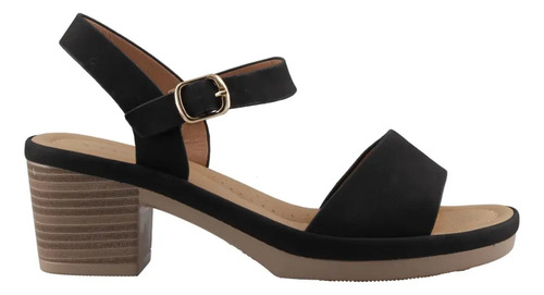 Sandalia Mujer Vosse Tacon Casual