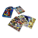 Set X3 Juego Cartas Baraja Dragon Ball Z Colección 72 Und