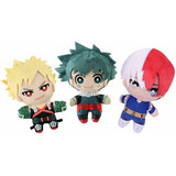 Peluche 3 Piezas Boku No Hero Katsuki Bakugo My Hero Academi