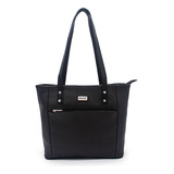 Bolso De Hombro Grande Macoly 841 Boticelli Negro