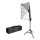 Kit De Iluminación De 800 W De Salida Softbox Luz