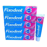 Kit Com 5 Tubos De Fixodent 68g Tradicional ~ O Mais Vendido