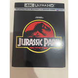 Blu Ray 4k Jurassic Park 1 - Com Luva