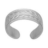 Anillo Midi Espiga Plata Ley 925