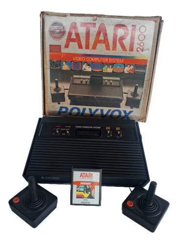 Video Game Atari 2600 Polyvox Único Dono Número Batendo 