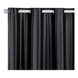 Cortinas Blackout Pvc Tecido Grosso 2,20 X 1,30 Top Cor Cortina Preta