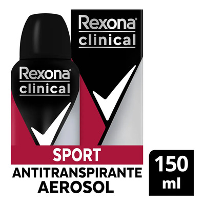 Antitranspirante Aerosol Rexonaclinical Sport Strenght 150ml Otro | MercadoLibre