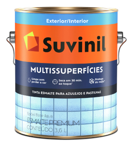 Tinta Epoxi Ace Bco 3,6l Base Agua Multissuperficies/suvinil