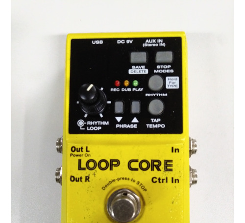 Pedal De Efeito Nux Loop Core Looper Gravação
